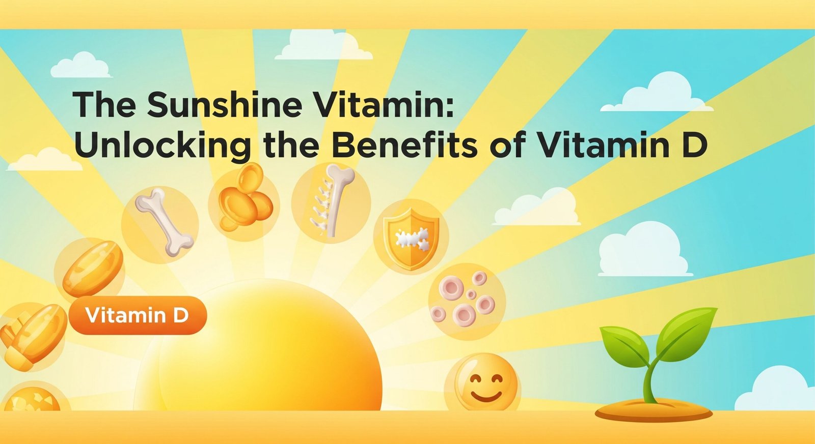 The Top Benefits of Vitamin D: A Simple Guide to the “Sunshine Vitamin”