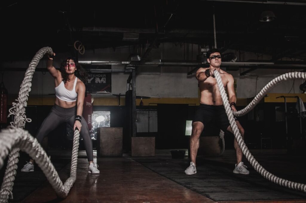 Man over 40 lifting weights, benefiting from creatine for men over 40