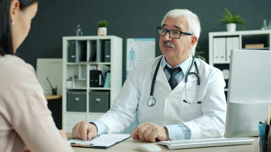 testosterone replacement therapy discussion between doctor and patient