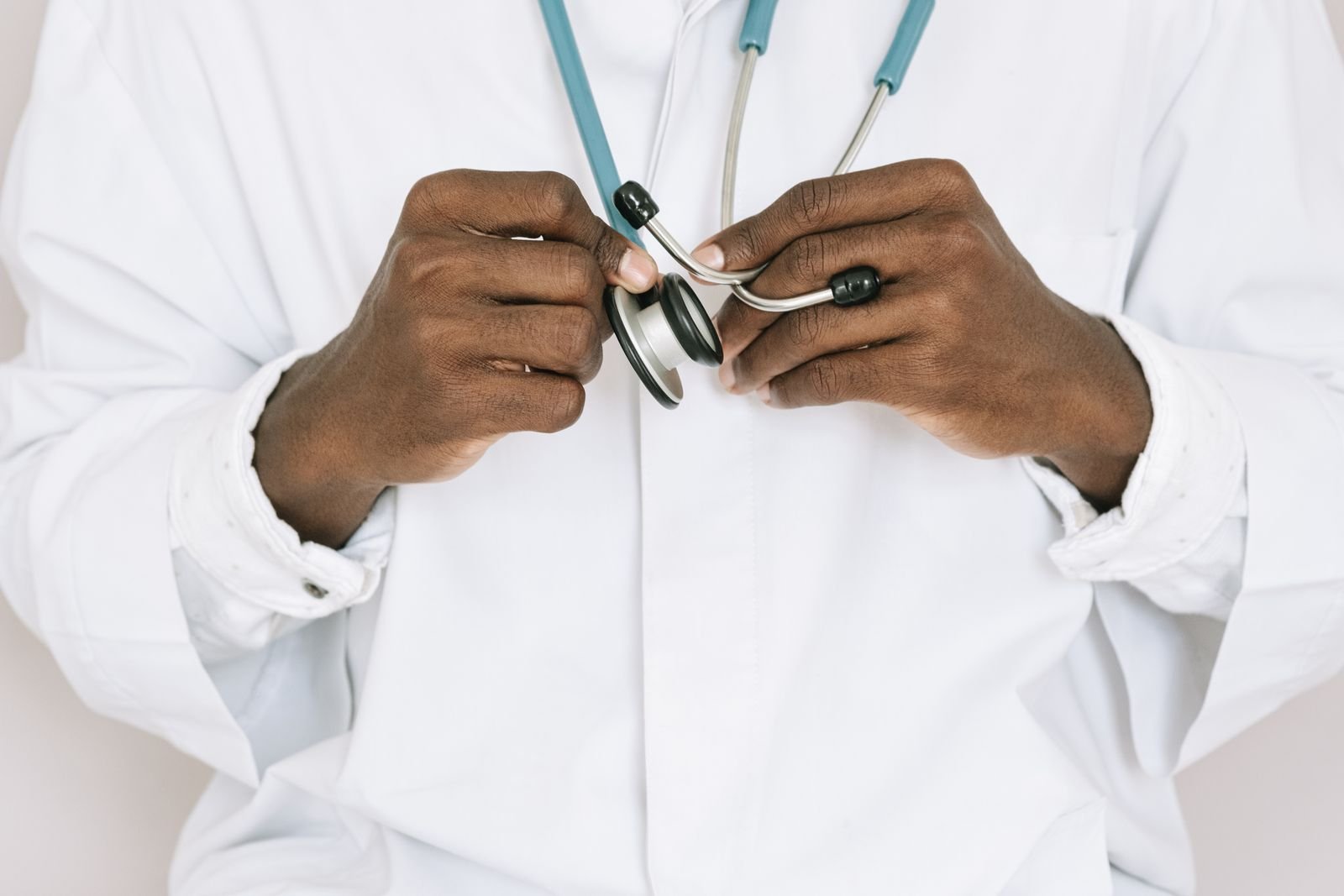 Doctor holding a stethoscope